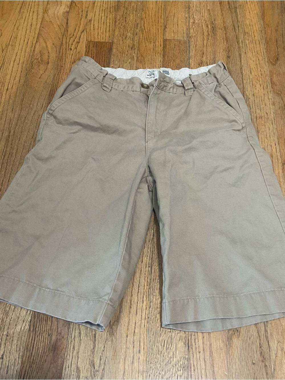 The Children's Place Boys Classic Khaki Chino Shorts - Size 12